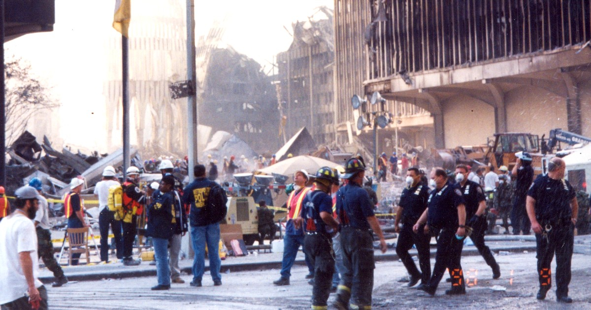 Imagen inédita posterior a los ataques del 11-S © Twitter / U.S. Secret Service