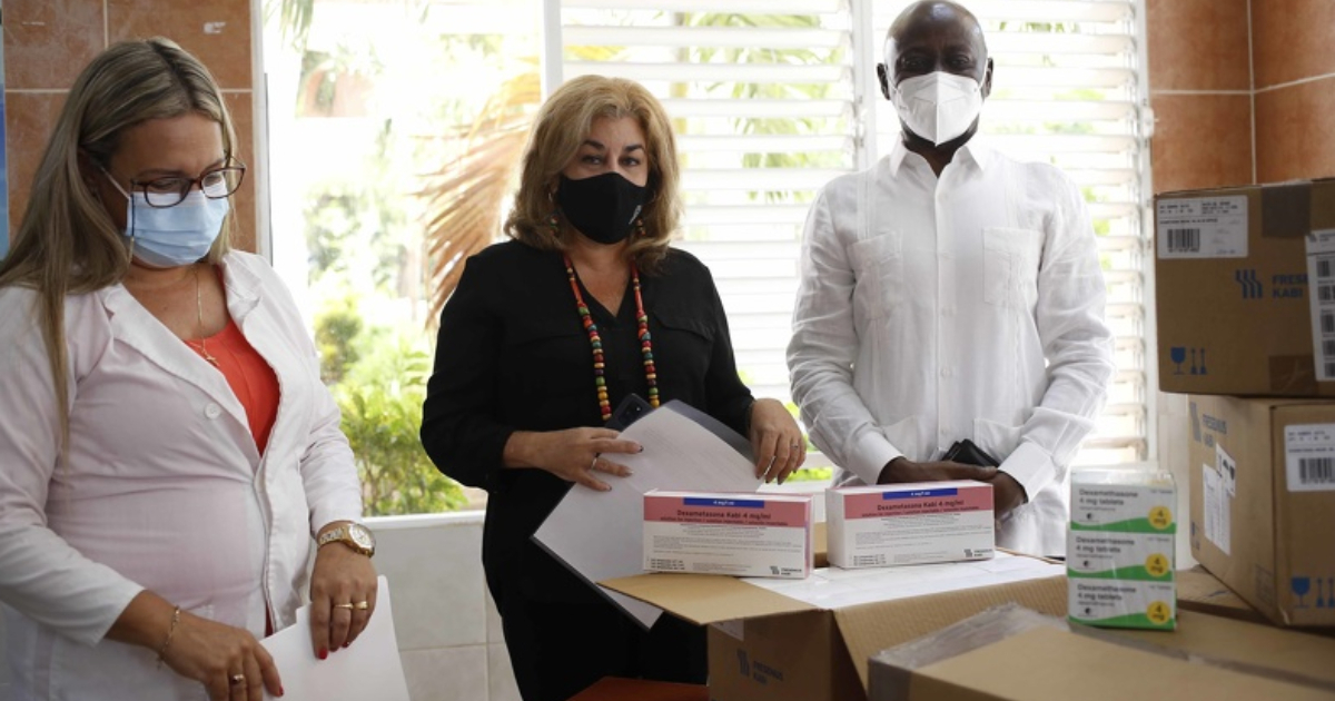 Donativo de Unicef a Hospital Pediátrico en La Habana © RHC / Ariel Ley Royero