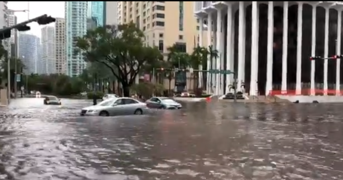 Inundación en Miami (Imagen de referencia) © Facebook / VPI Tv