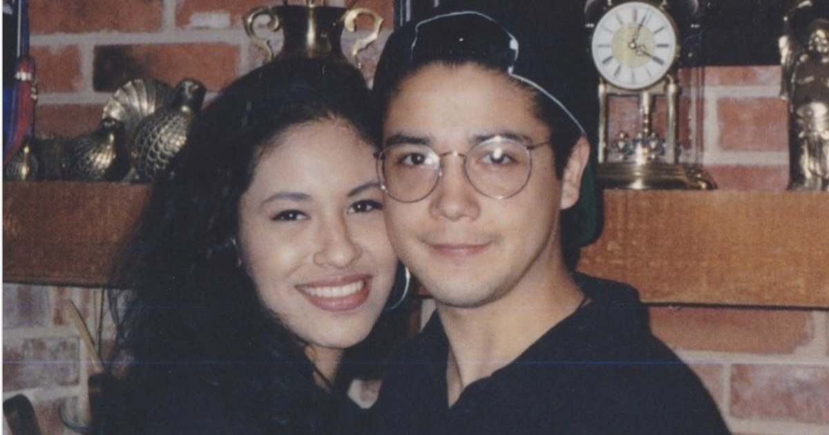 Selena Quintanilla y Chris Pérez © Chris Pérez en Instagram