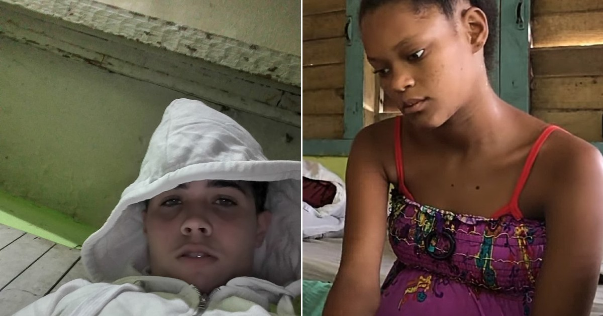 Jonathan Torres Farrat y su novia, a punto de dar a luz © Facebook Jonathan Torres Farrat / Captura de video CubaNet