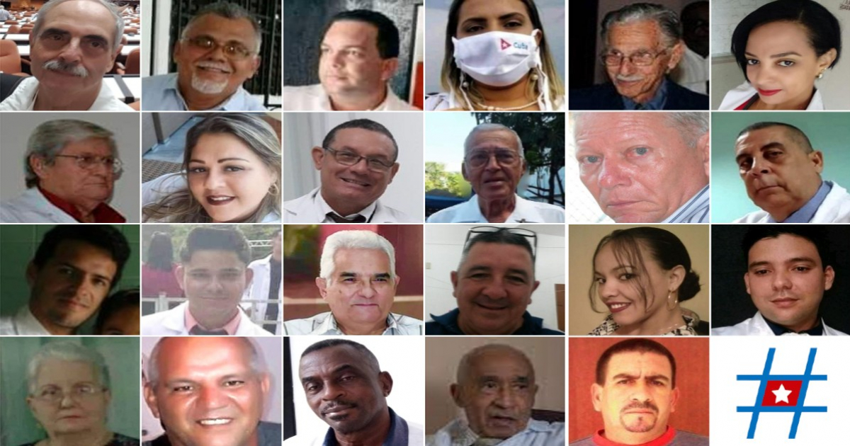 Médicos cubanos fallecidos por coronavirus © CiberCuba