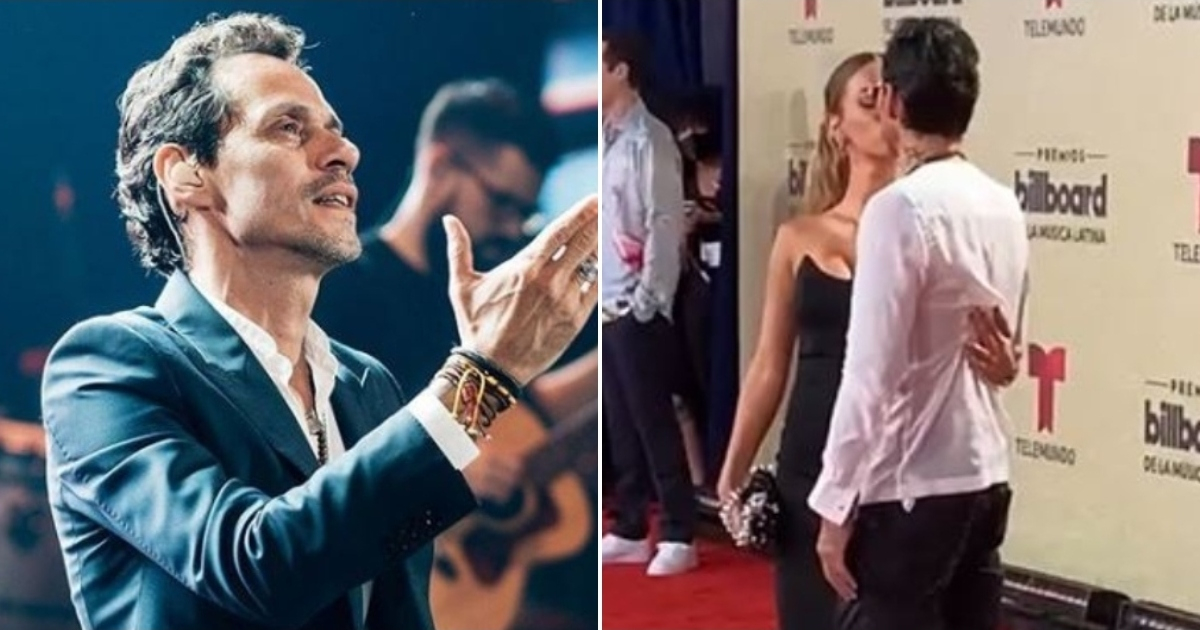 Marc Anthony y su novia Madu Nicola © Instagram / Marc Anthony, Latin Billboard
