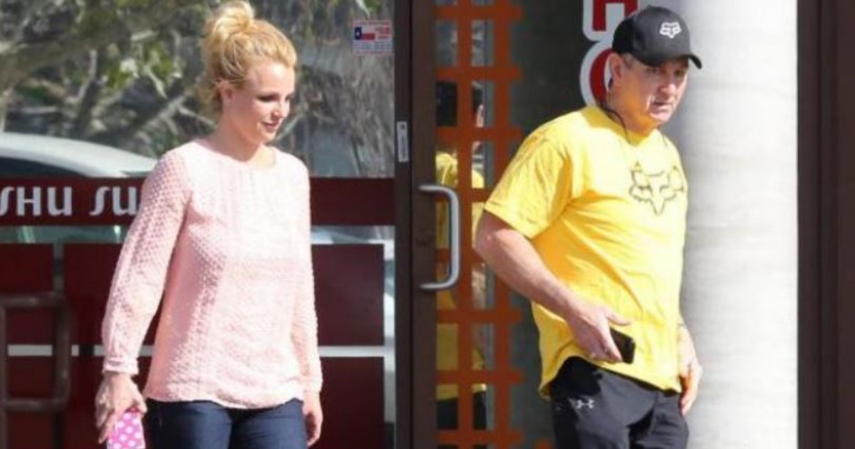 Britney Spears junto a su padre, Jamie Spears © YouTube/screenshot