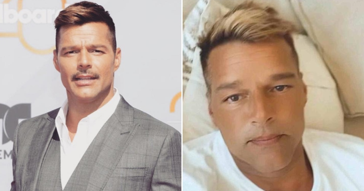 Ricky Martin, antes y ahora © Instagram / Ricky Martin