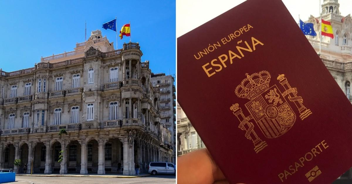 Embajada de España en La Habana / Pasaporte español © CiberCuba