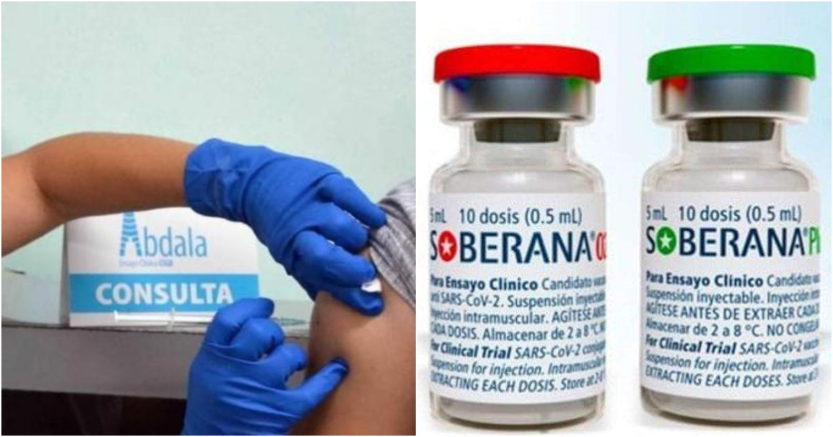 Vacunas cubanas contra la COVID-19 © Escambray/Facebook / Hospital General Cira García
