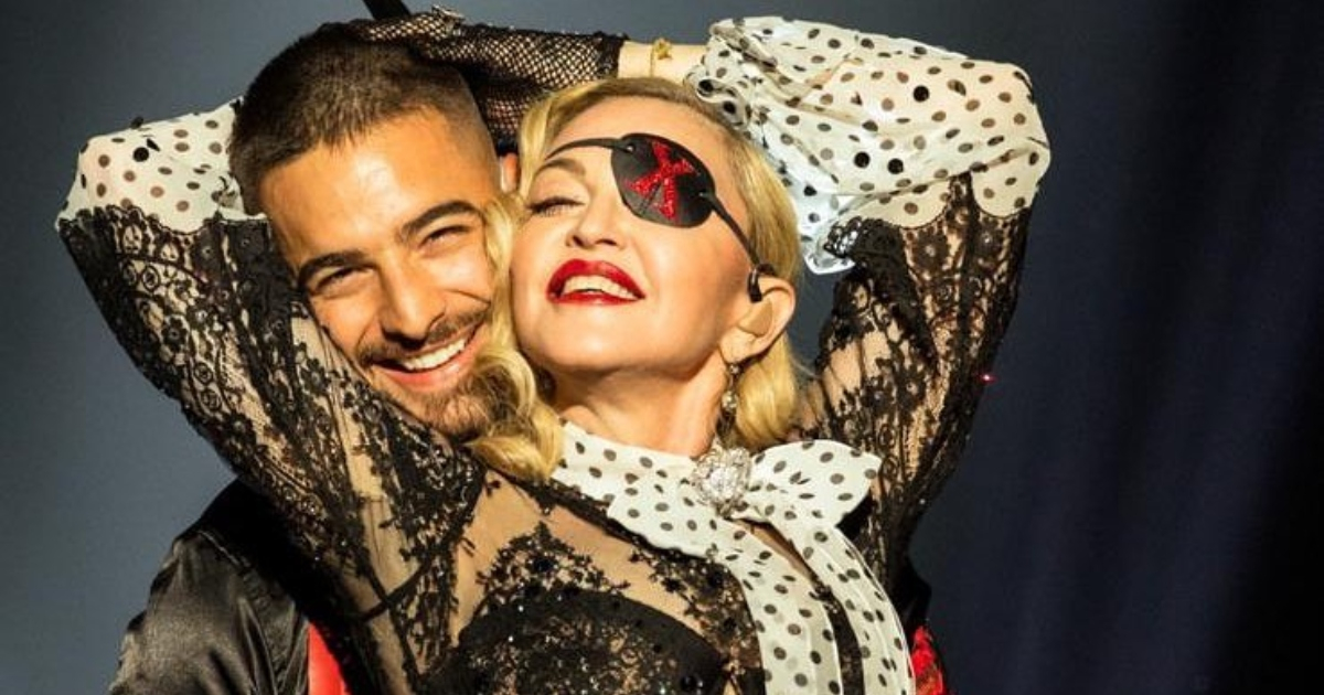 Maluma y Madonna © Instagram / Maluma