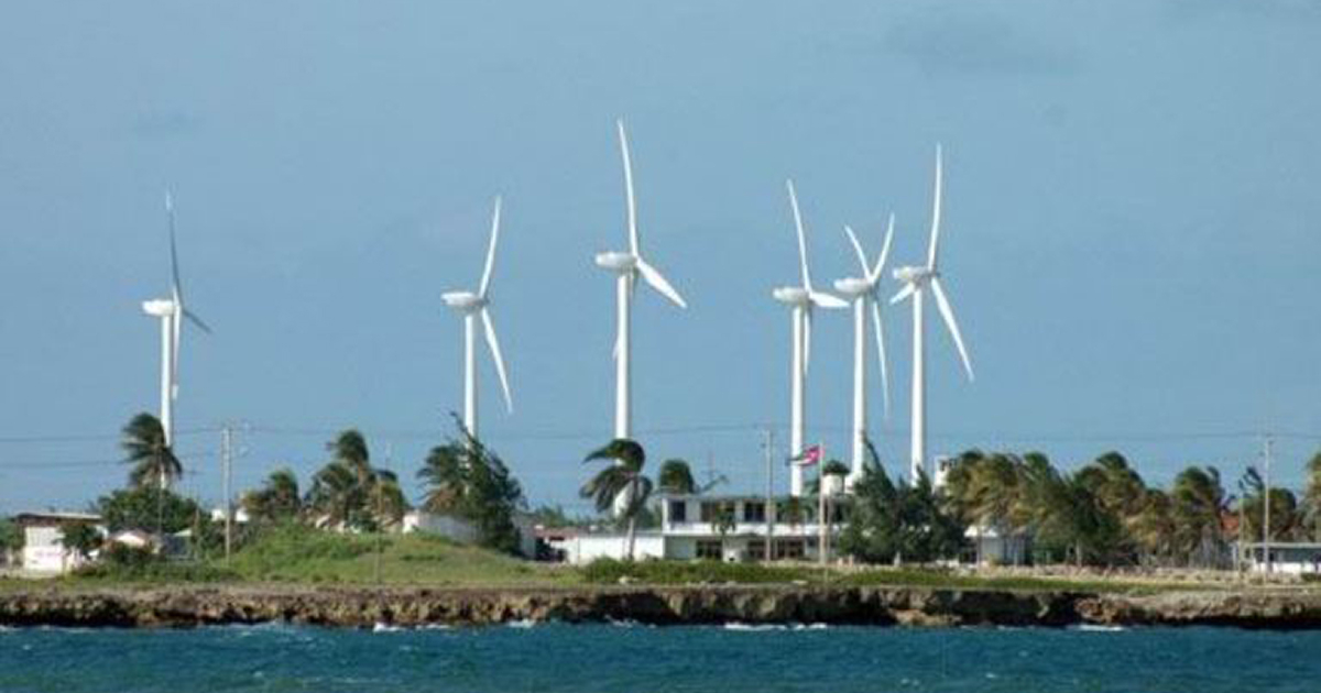 Parque eólico en Cuba © Ecured