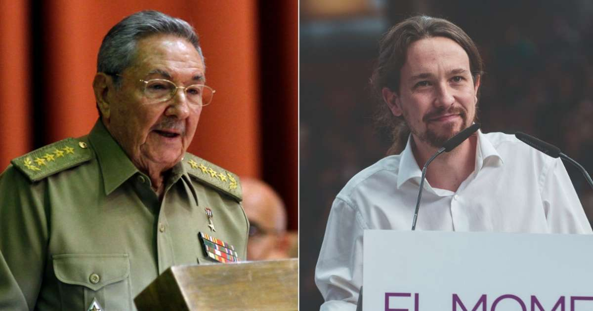 Raúl Castro y Pablo Iglesias © Cubadebate y Flickr de Ministerio de Cultura de la Nación
