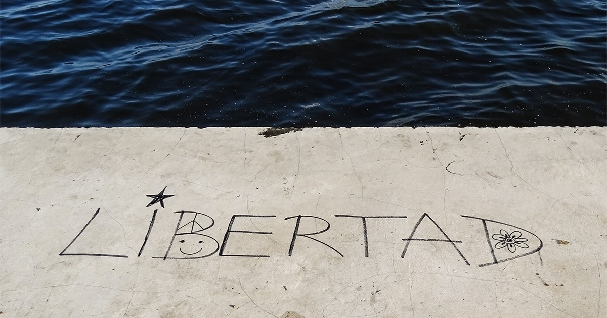 Libertad en el Malecón de La Habana © CiberCuba