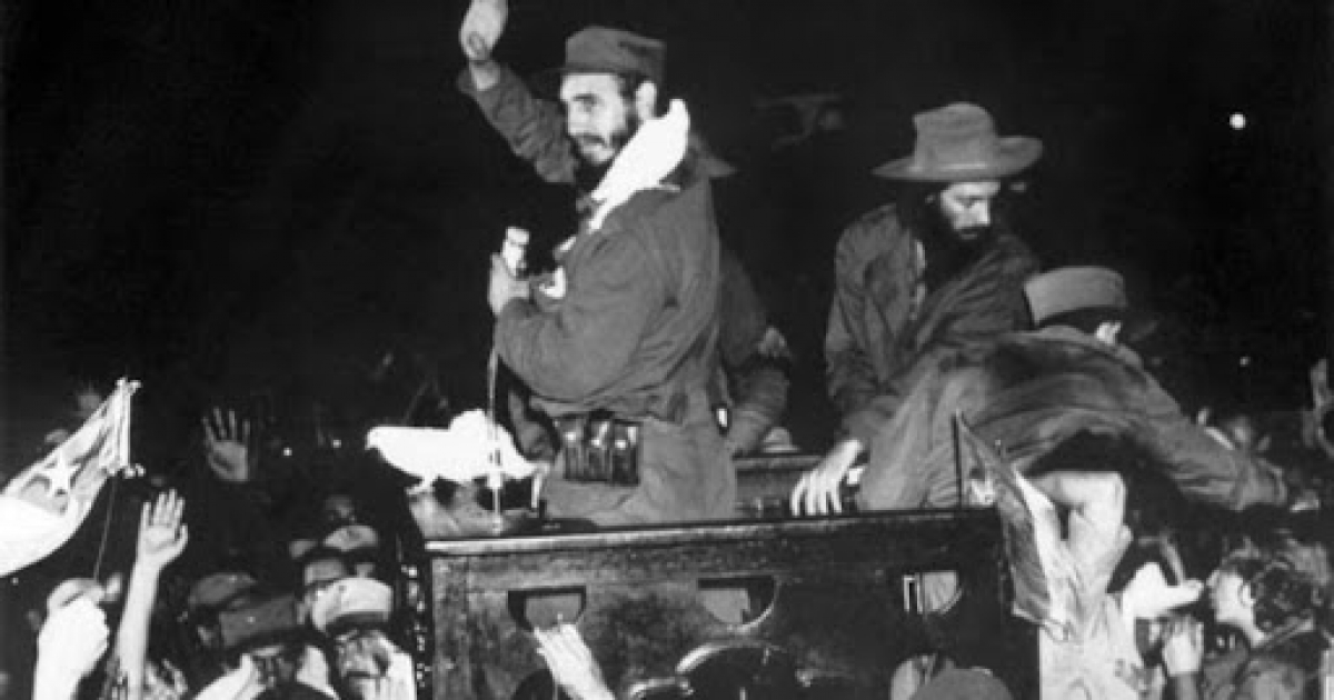 Fidel Castro y Camilo Cienfuegos, el 8 de enero de 1959, en La Habana © Jorge Oller
