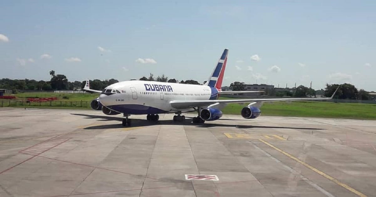 Aeronave de Cubana de Aviación. © Corporación de la Aviación Cubana S.A. / Facebook