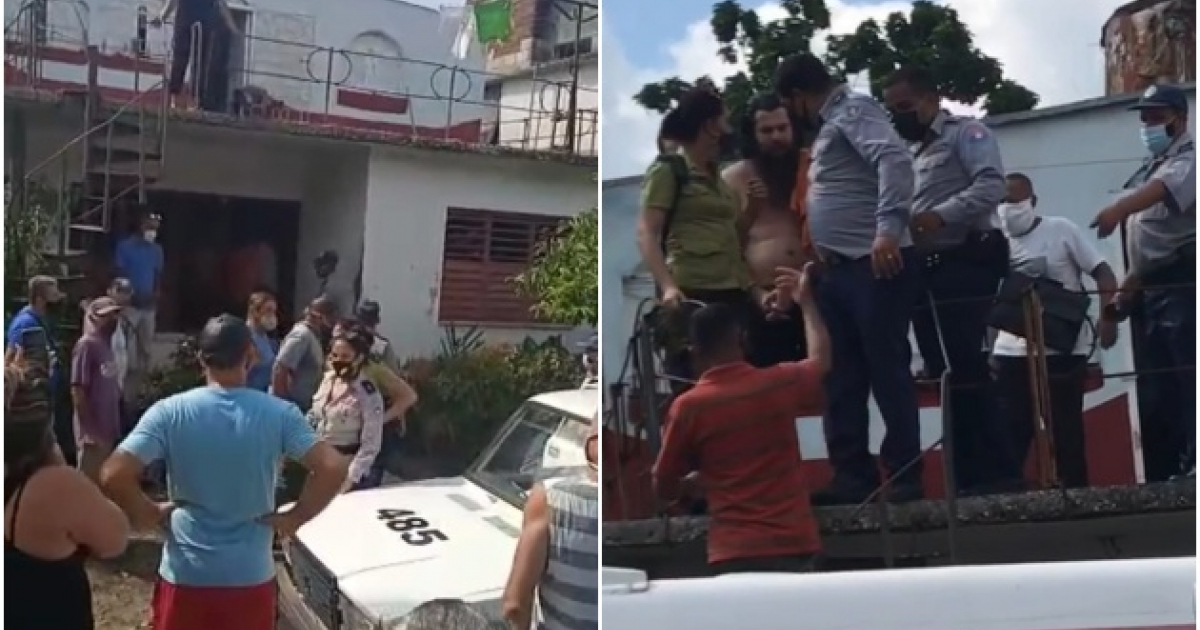 Detención de El Mesías en Holguín, presunto padre de recién nacido abandonado © Capturas de video