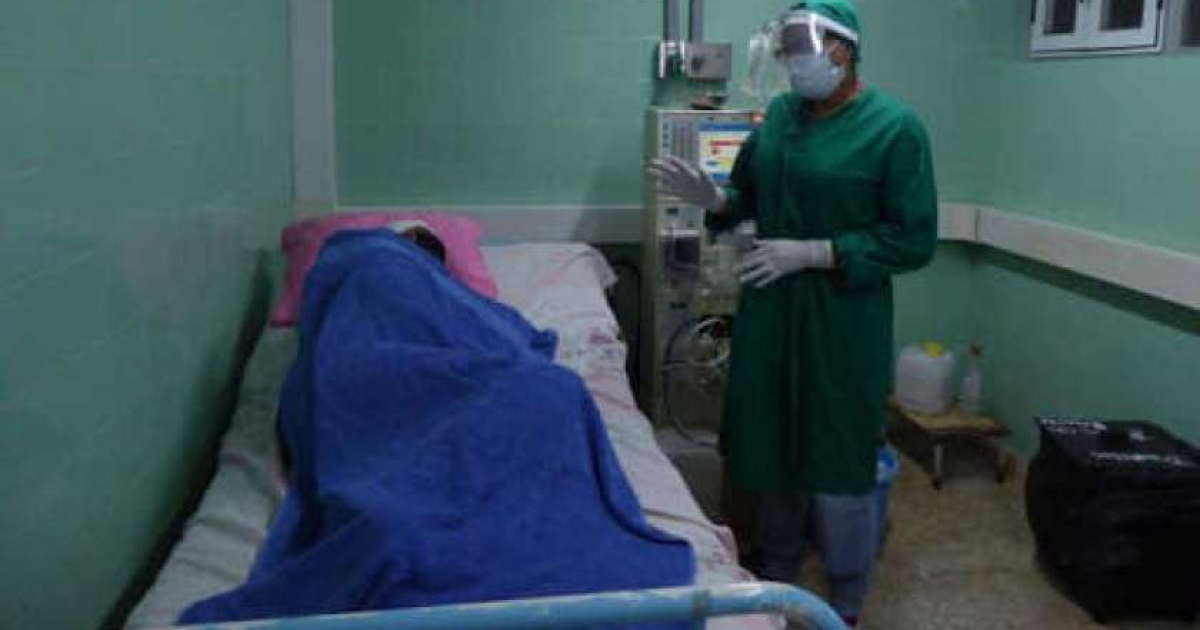 Paciente en hospital cubano (Imagen referencial) © Dirección Provincial De Salud Matanzas / Facebook