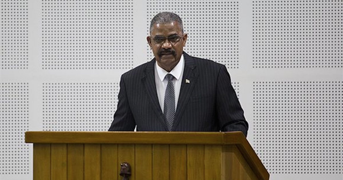 Ruben Remigio Ferro, presidente del TSP, ante la Asamblea © Cubadebate