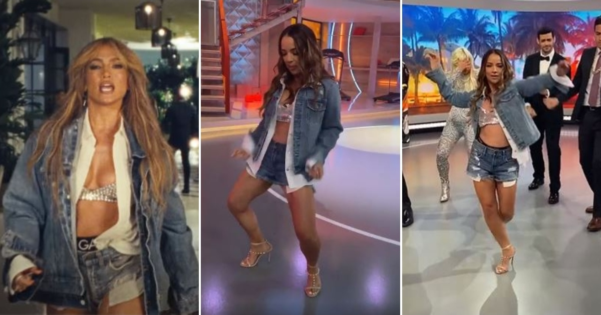 Adamari López se convierte en Jennifer Lopez y baila como ella © Youtube / Jennifer Lopez, Instagram / Hoy Día