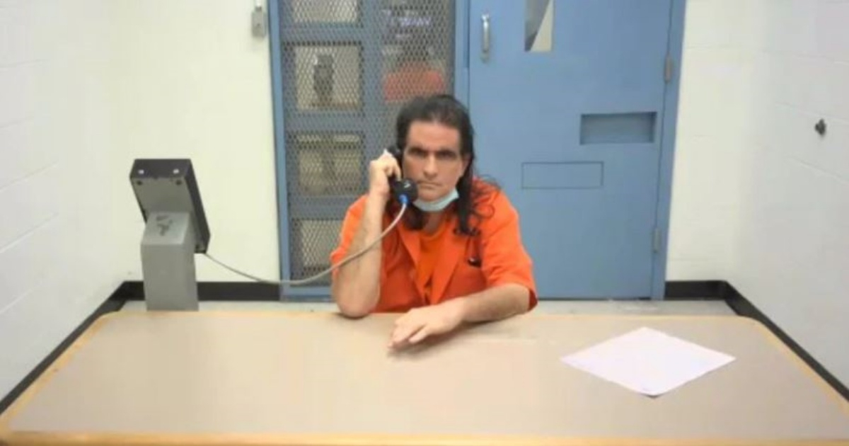 Alex Saab en prisión durante la audiencia con el juez O. Sullivan © FDC, Tribunal Federal de Florida