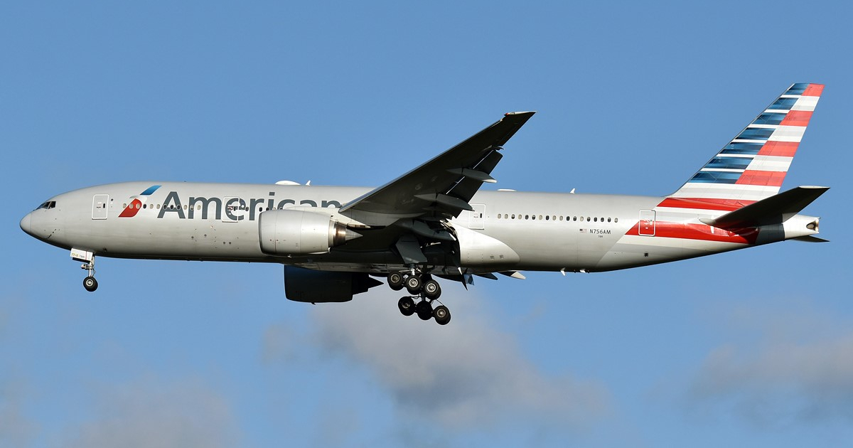 Boeing 777 de American Airlines (Imagen de archivo) © Anna Zvereva vía Wikimedia Commons 