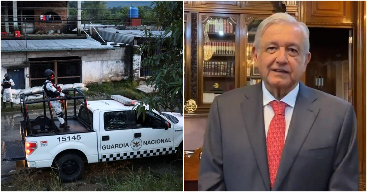 López Obrador ordena procesar a efectivos de la Guardia Nacional que mataron a cubano. © Twitter/Andrés Manuel López Obrador/Guardia Nacional