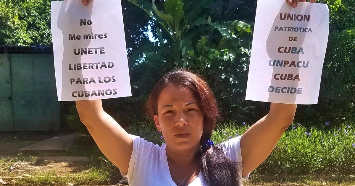 La activista bde la UNPACU, Yeilis Torres Cruz (imagen de referencia) © Facebook / Yeilis Torres
