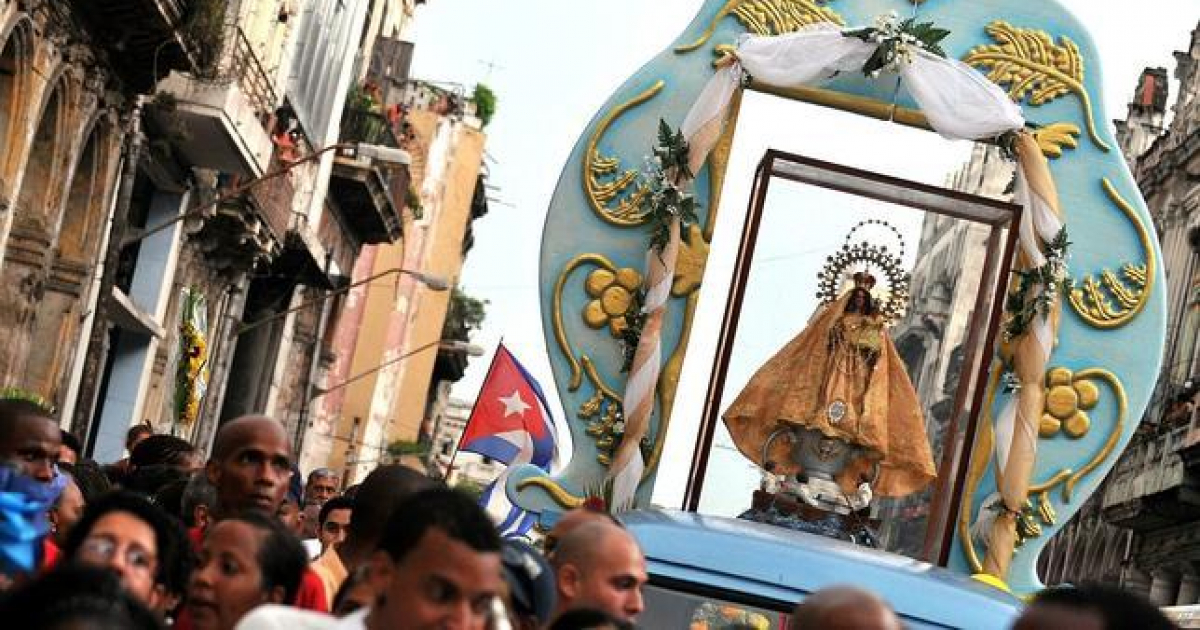 Procesión religiosa en La Habana © Facebook/ Consejo de Unidad Religiosa