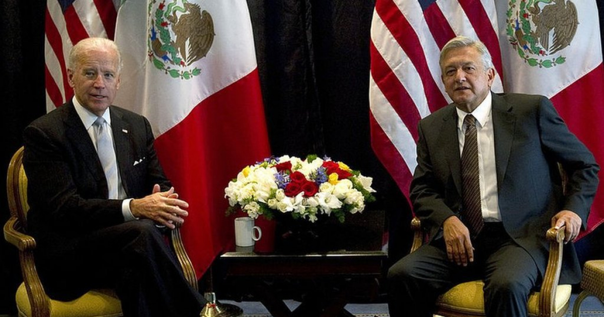 Biden y López Obrador, en enero de 2021 © Facebook/Secretaría mexicana de Relaciones Exteriores