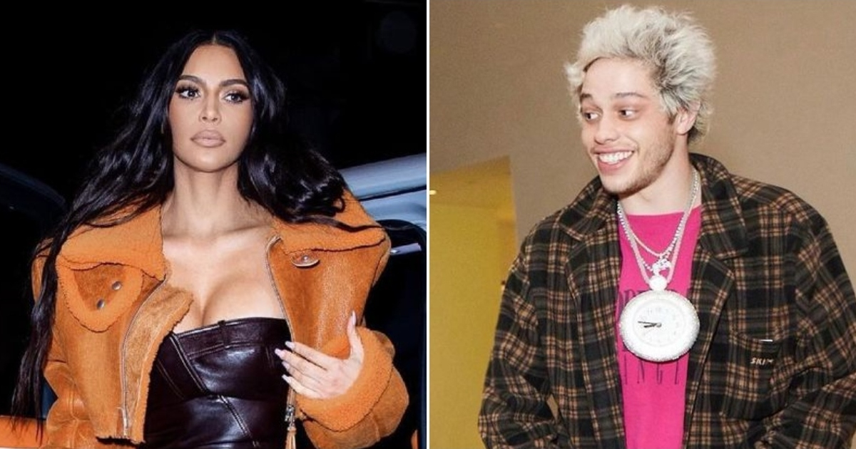 Kim Kardashian y Pete Davidson © Instagram / Kim Kardashian, Flavor Flav