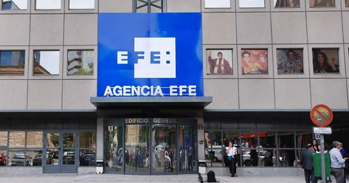 Edificio de la agencia EFE en su sede de Madrid © EFE