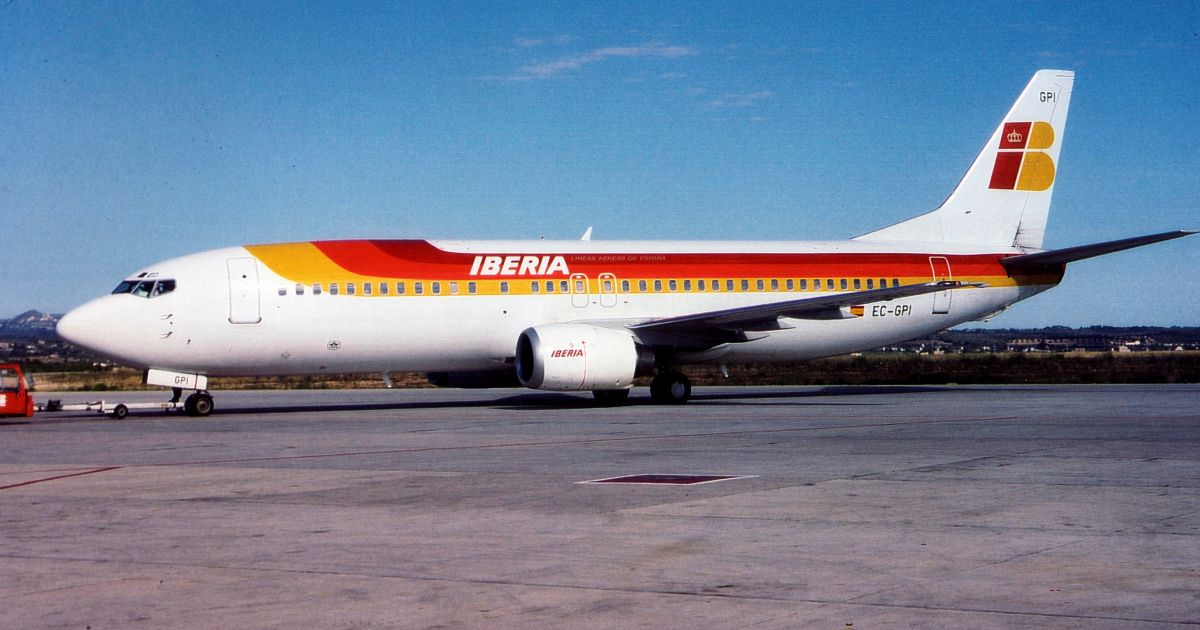 Avión de Iberia © Flickr / Iberia 