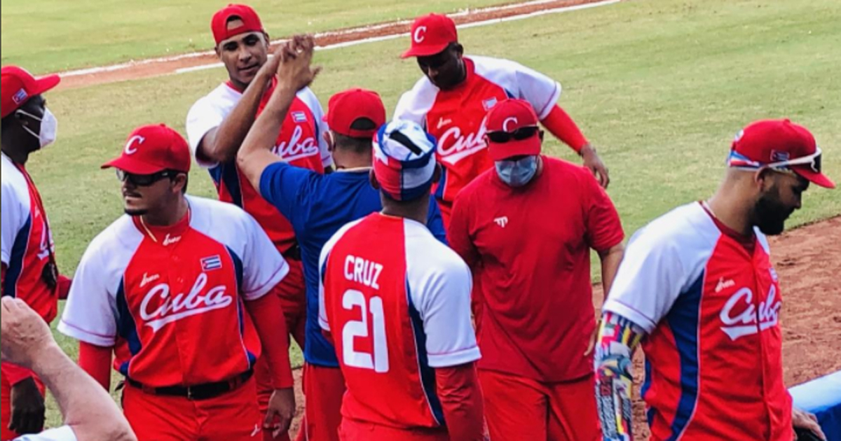 La alegría cubana se apagó © @CubanaBeisbol