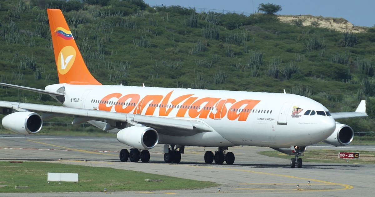 Aerolínea Conviasa reanuda vuelos entre Cuba y Nicaragua