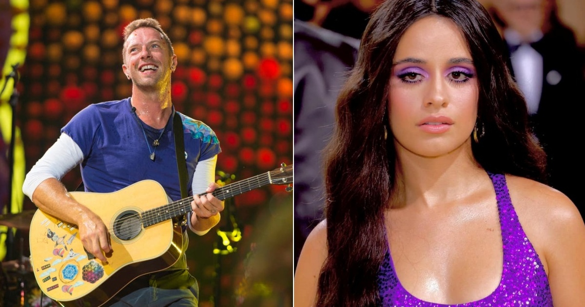 Chris Martin (i) y Camila Cabello (d) © Collage Instagram/Coldplay - Instagram/Camila Cabello