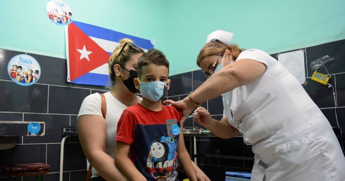 Ensayo clínico de vacuna Abdala con niños cubanos © ACN