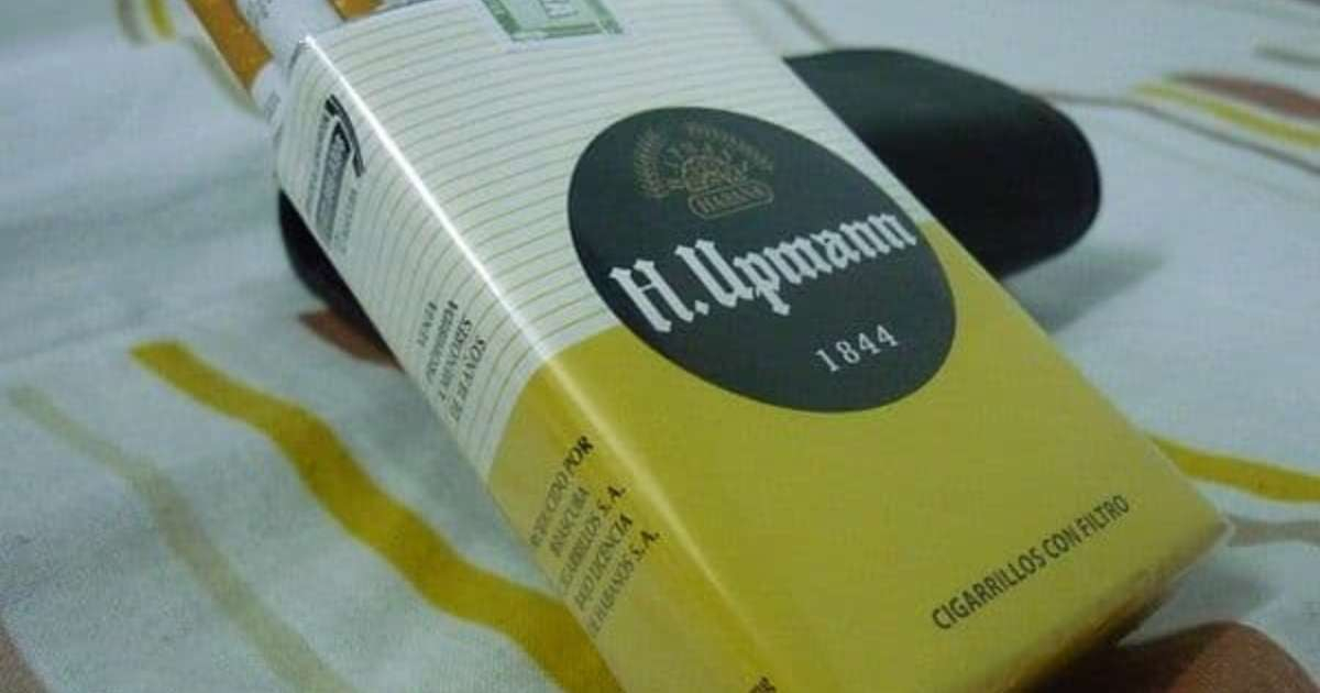 Caja de cigarros H. Upmann © Periódico Artemisa / Telegram 