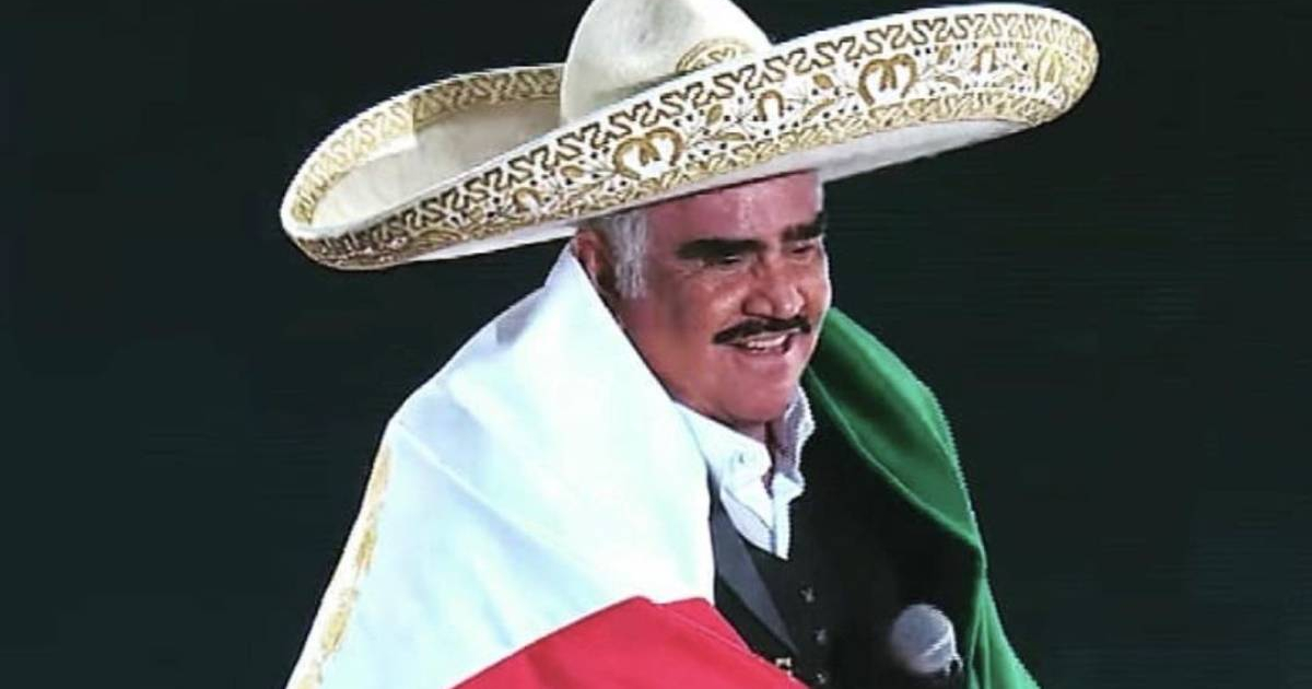 Cantante mexicano Vicente Fernández © Instagram Vicente Fernández 