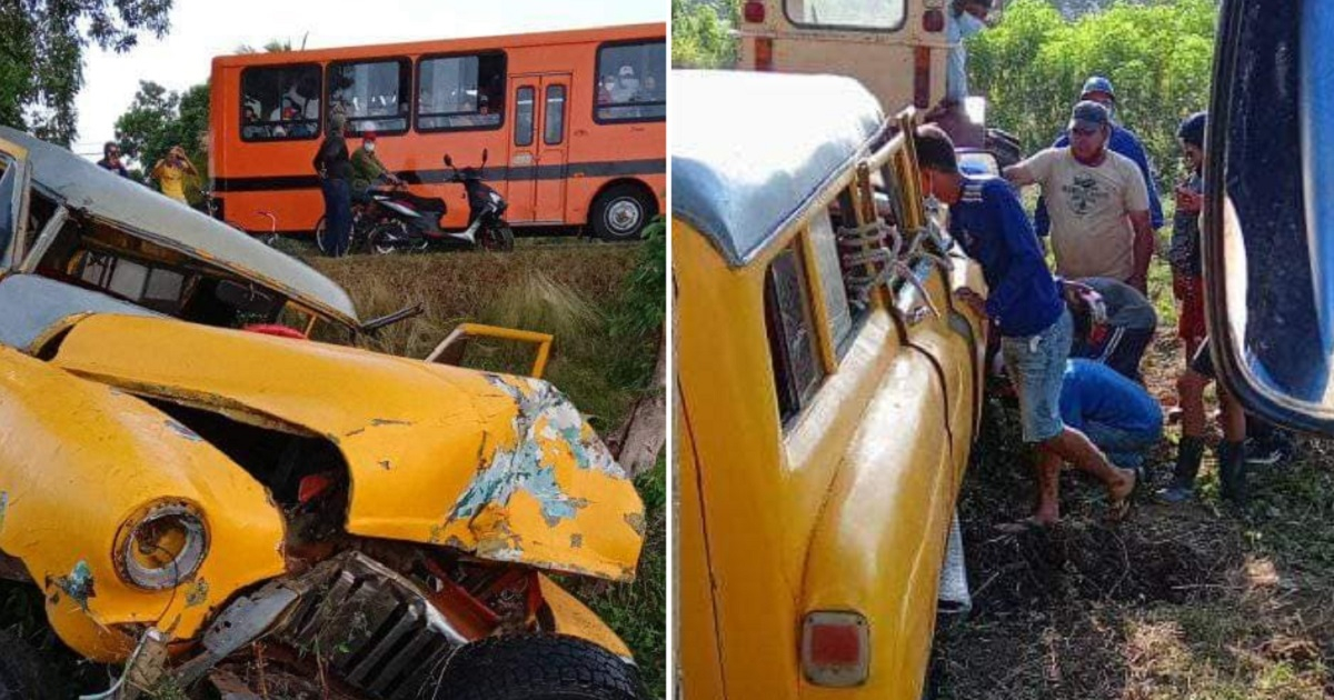 Accidente en la provincia de Granma © Facebook / Accidentes Buses y Camiones por más experiencia y menos víctimas