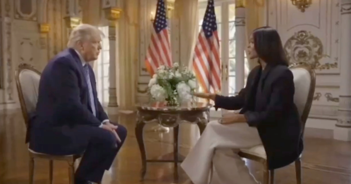 Donald Trump en entrevista con Candace Owens © Captura de video / Twitter