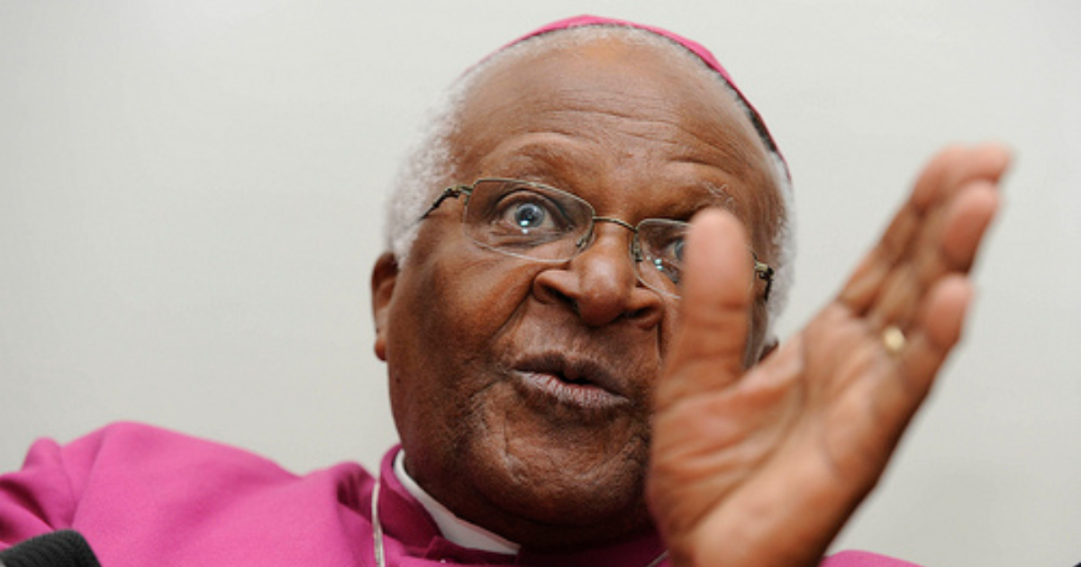 Arzobispo sudafricano Desmond Tutu © Flickr/Peter Williams,WCC 