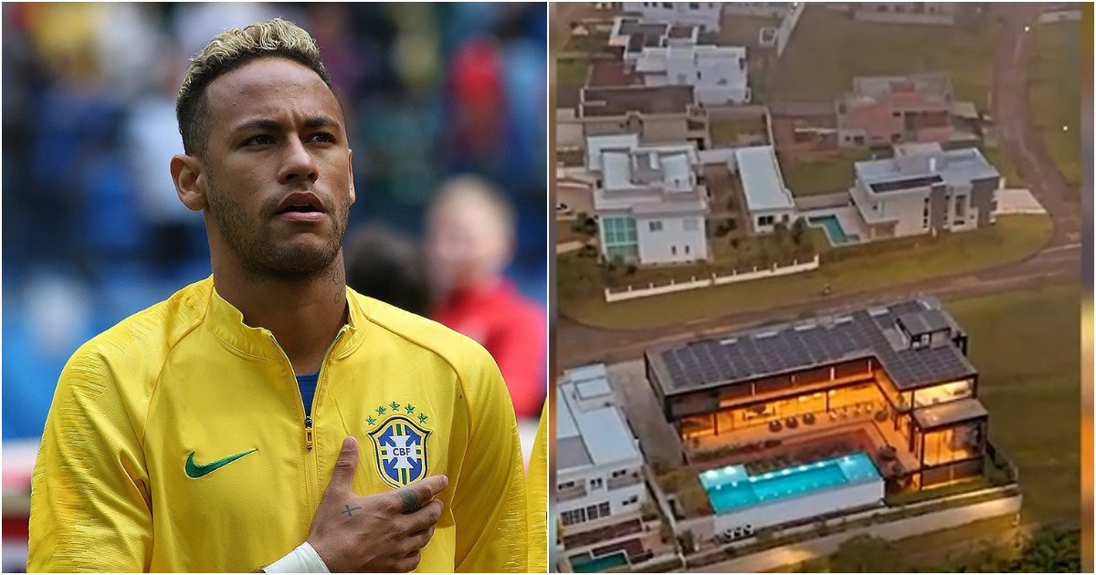 Neymar y su nueva mansión en Sao Paulo © Instagram/Neymar - Captura de pantalla/Telemundo