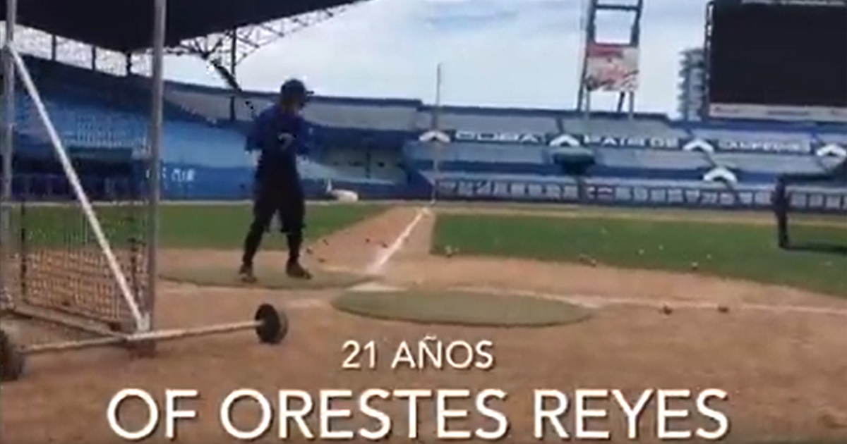 Orestes Reyes © Captura de video/@francysromeroFR