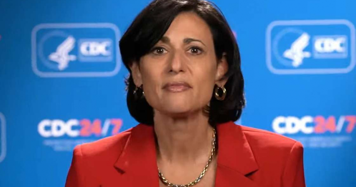 Rochelle Walensky, directora de los CDC © Captura de video de YouTube de Centers for Disease Control and Prevention (CDC)