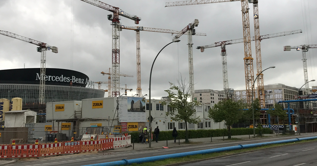 Obras de construcción en Berlín (Imagen de archivo) © CiberCuba