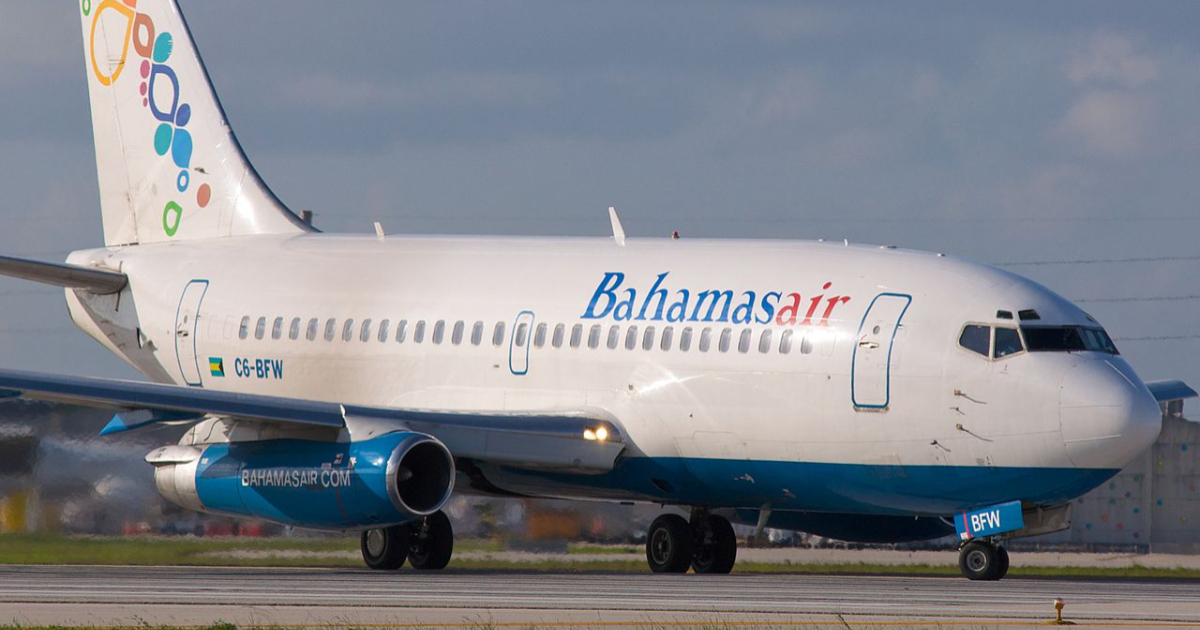 Avión de Bahamas Air (referencia) © Wikipedia