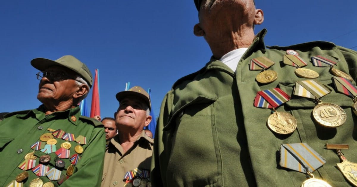 Militares jubilados cubanos © Granma