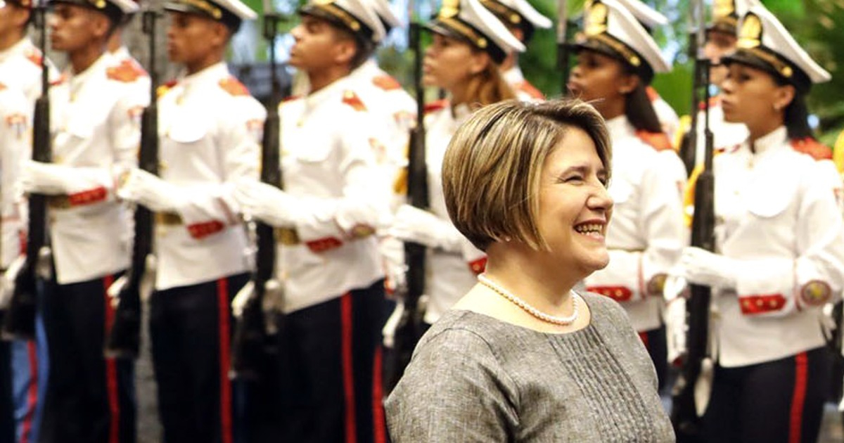 La "primera dama" cubana, Lis Cuesta © Captura de video / RTVE