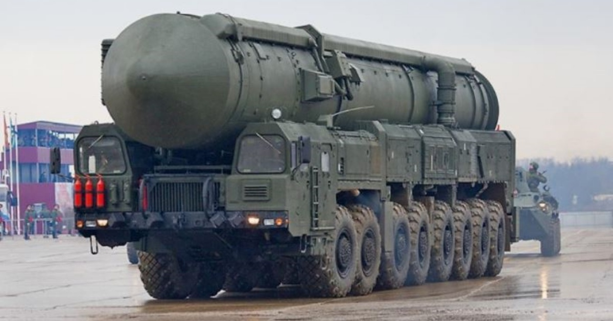Misil ruso (referencia) © Ministerio de Defensa de Rusia- Минобороны России
