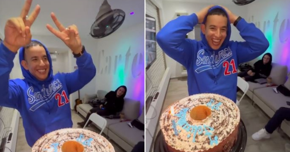 Sorprenden a Daddy Yankee el día de su cumpleaños © Instagram / Dj Luian