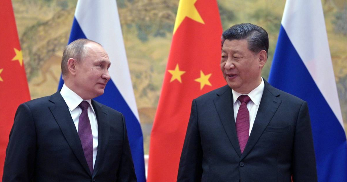 Vladimir Putin y Xi Jinping © Twitter Presidente de Rusia