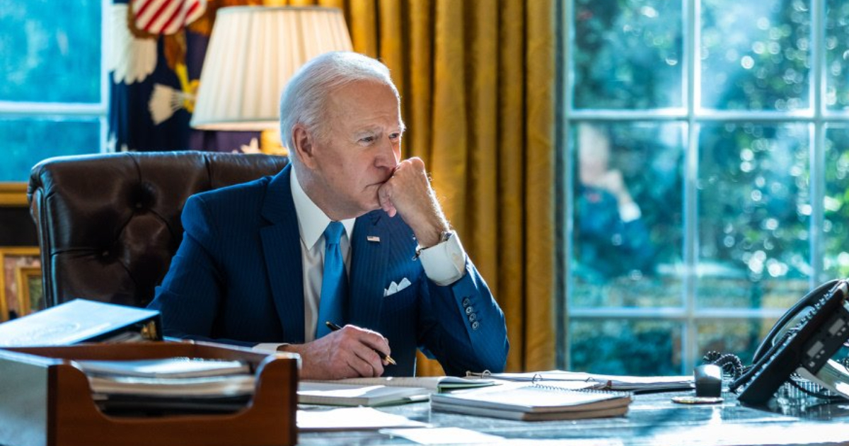 Joe Biden en la Casa Blanca © Twitter / President Biden